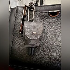 Coach Hand Sanitizer Holder